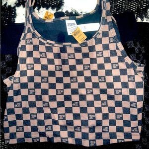 NWT* VS PINK crop tank & seamless leggings set